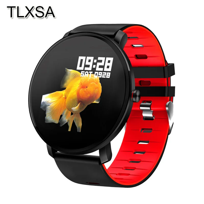 

TLXSA Smart Fitness Tracker Watch IP68 Waterproof Heart Rate Blood Pressure Monitor Men Women Sport Reloj Inteligente Wristwatch