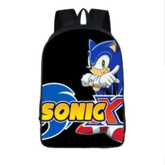 Sonic Boom детские школьные рюкзаки для девочек портфель мальчика аниме подростковый