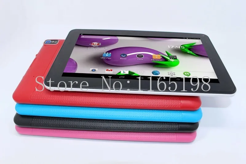 

Glavey 9 inch Allwinner A33 Android 4.4 Dual Camera Quad Core WIFI bluetooth G-sensor OTG Capacitive Screen tablet pc