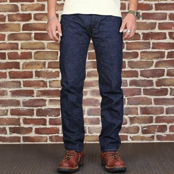 

801XX bronson 15oz indigo selvage sanforised mens indigo selvage washed redline raw denim jean