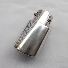 for Nissan Juke 2010-2015 Automobile Stainless Steel Exhaust Pipe Tail Pipe Muffler Auto Car Styling Accessories 1pcs