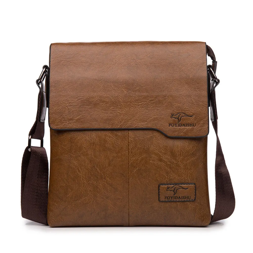 خمر الرجال حقائب كتف العلامة التجارية crossbody أكياس للرجل مصمم الذكور بو الجلود حقيبة ساع قدرة كبيرة حقائب أزياء