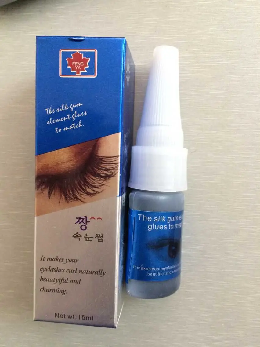 Tasteless without stimulation eyelash glue ,Black False Eyelash Eye