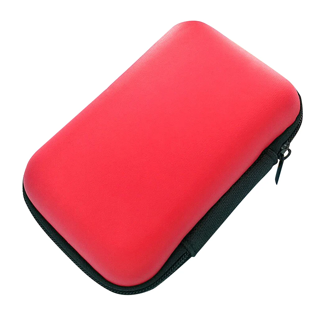 Чехол для хранения кабеля для наушников, зарядное устройство, блок питания, прямоугольная коробка, EVA карманная сумка на молнии - Цвет: NO.5