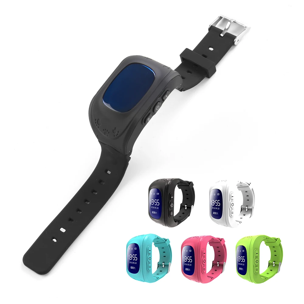 

Mrs win Q50 Smart Watch Kids Anti-lost GPS Smartwatch Tracker SOS Call Location Finder Locator Support SIM Card for iOS Android