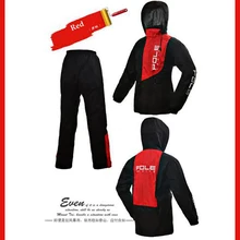 Бренд полюс Мода Спорт на открытом воздухе плащи, комплект: пальто+ брюки для девочек карманы на молнии водоотталкивающий дождевик, защищающий от рыбалки Для мужчин и Для женщин непромокаемый костюм