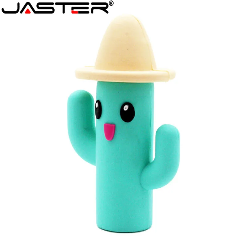 

JASTER cactus usb flash drive pendrive 4GB 8GB 16GB 32GB pendriver USB 2.0 memory stick thumb drive cute gift free shipping