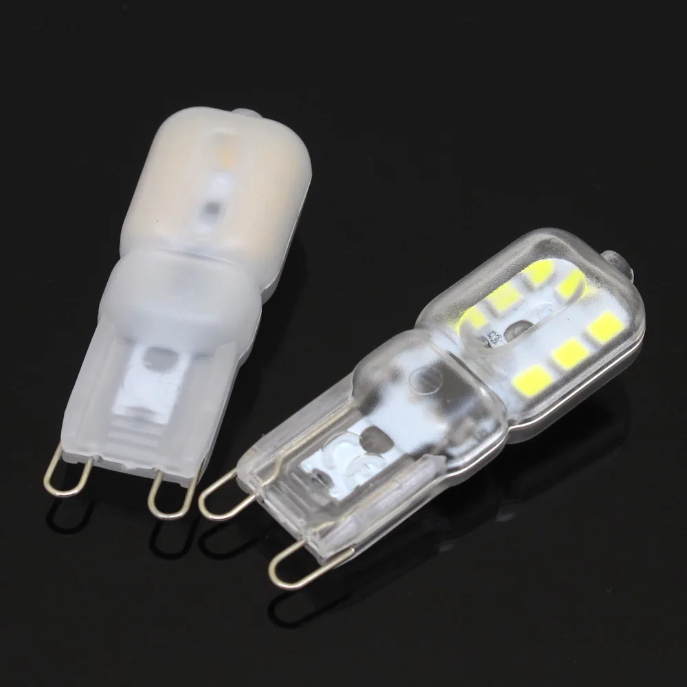 

2017 NEW G9 LED Lamp 6W AC 220V 240V Corn Bulb SMD 2835 Spotlight For Crystal Chandelier Replace 40W 50W Halogen Light