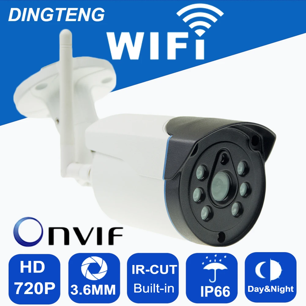 Onvif WIFI TF Card Slot font b IP b font font b Camera b font HD