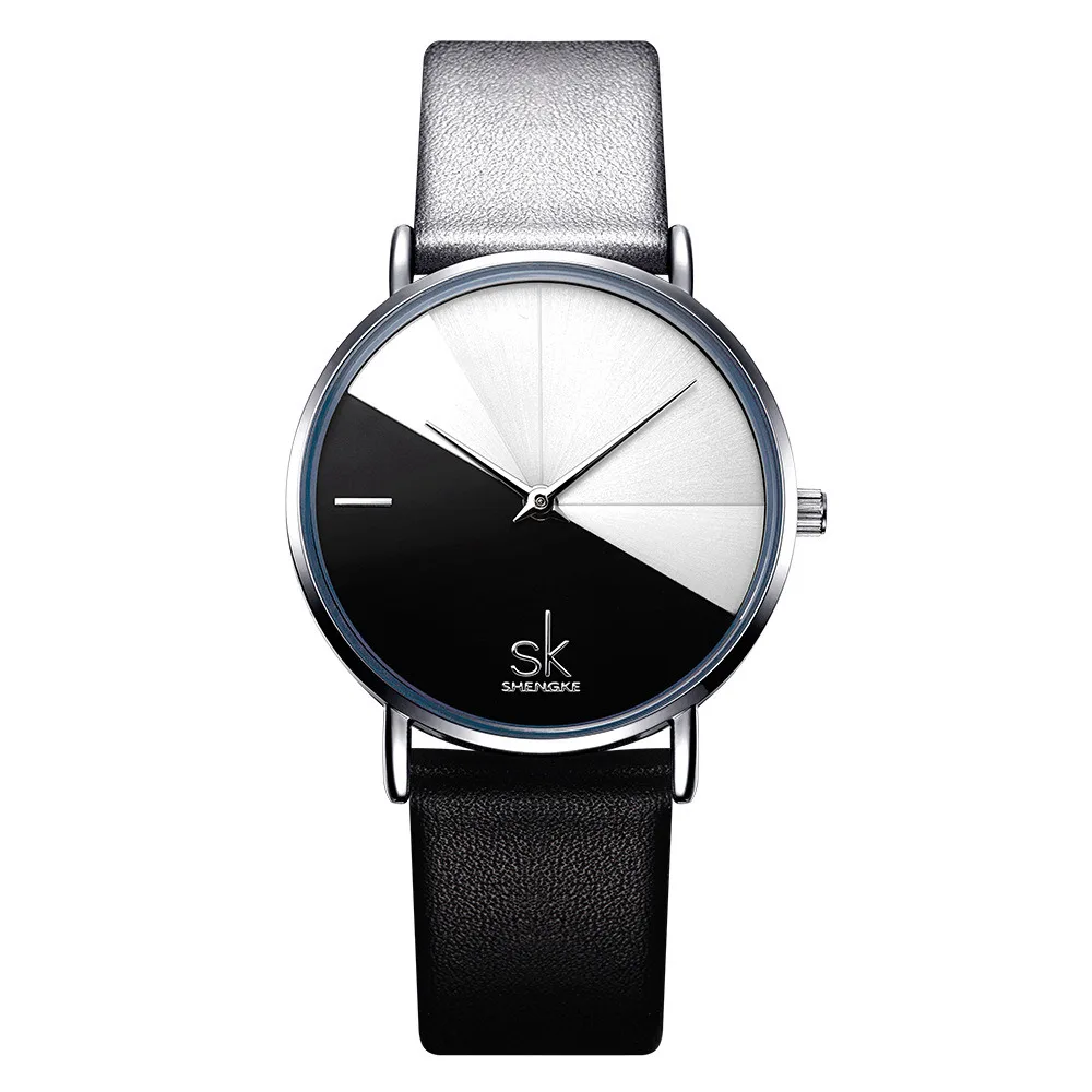 Elegant Women's Luxury Leather Quartz Watch – Fashionable Timepiece