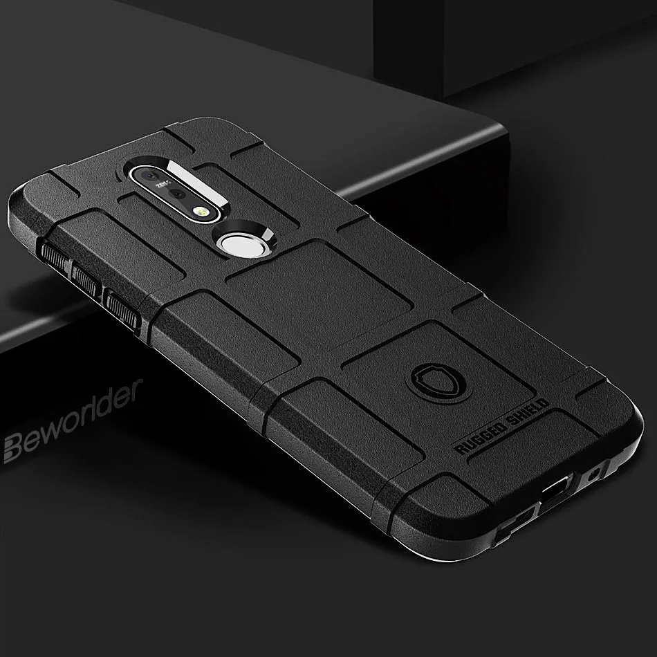 Защитный чехол для Nokia 7 1 Plus военный защитный прочный телефона силиконовый |