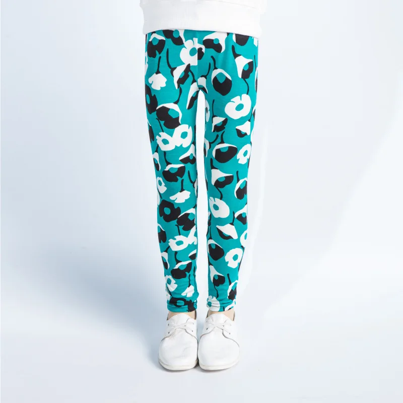 Spring and Summer Fashion Cotton Baby Girls Leggings Printed Children Pants Colorful Kids Trousers For Height 80-160cm 