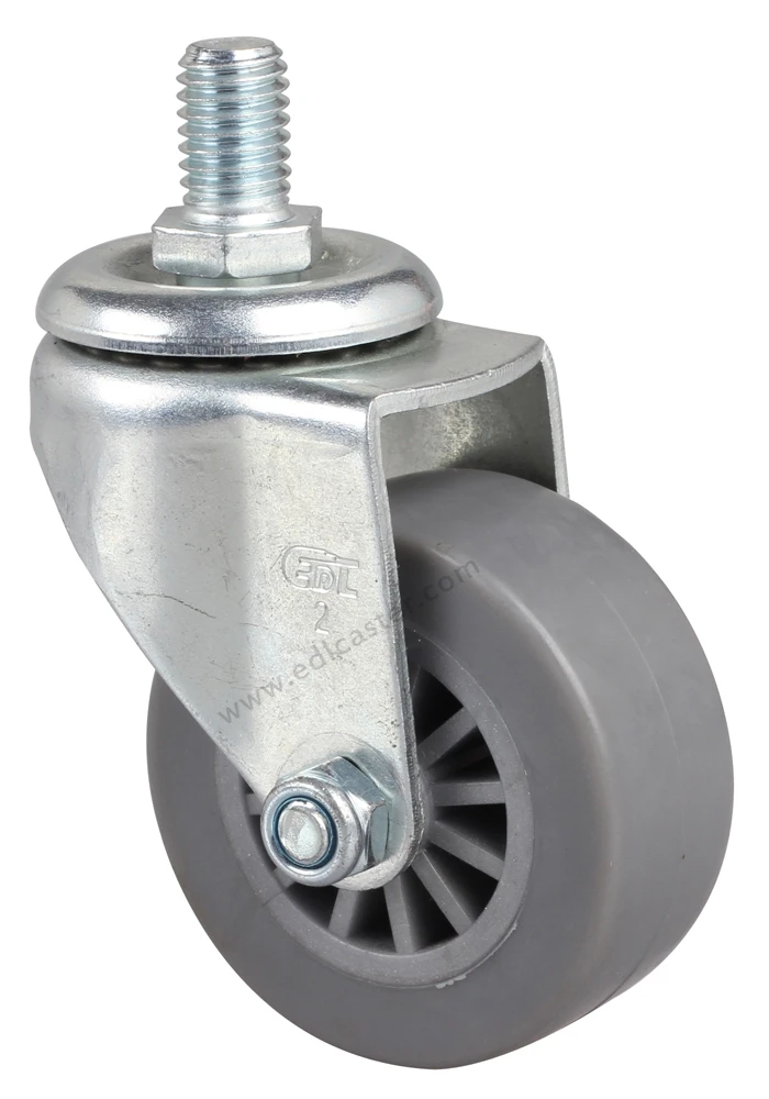 Buy 4PCS EDL 2 Inch Small Mini Casters Wheels 30Kg TPE