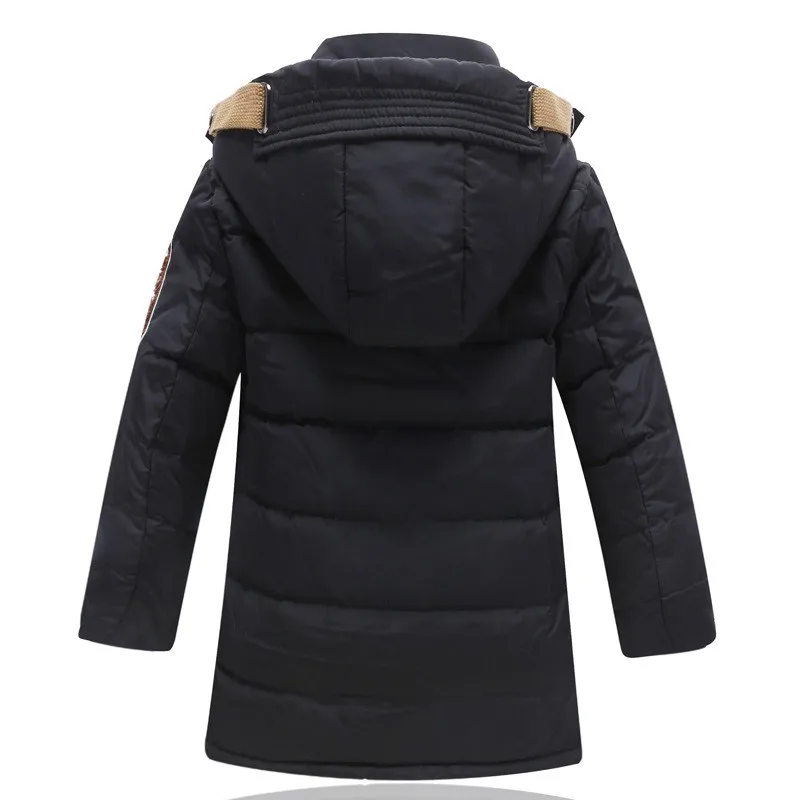 COOTELILI 90% White Duck Down Winter Overalls Down Jacket For Boys Toddler Winter Coat Teenage Clothes For Boys 130-170cm  (15)
