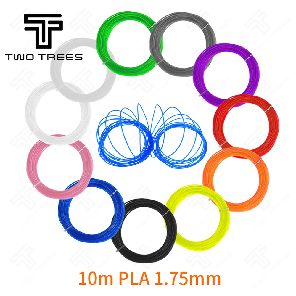 

10m PLA 1.75mm 3d Printer Filament Pen Modeling Stereoscopic For 3D Drawing Plastic Consumables Material Christmas diy gift kids
