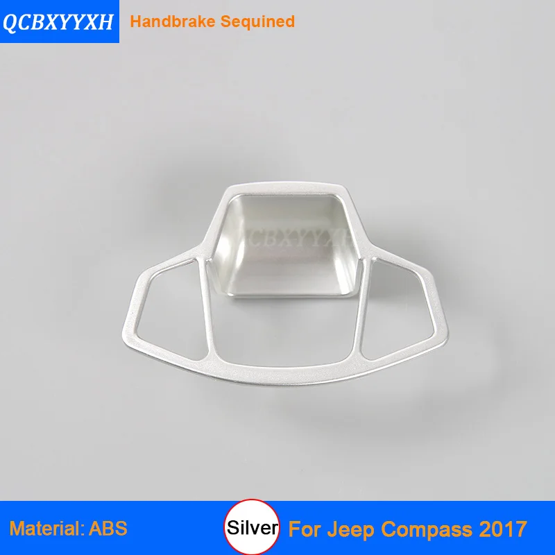 QCBXYYXH для Jeep Compass автомобильный Стайлинг серебристый цвет украшение интерьера блестки стикер автомобиля внутренняя дверная ручка коробка блестки