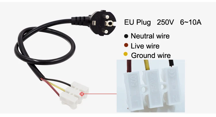 Светодиодная лампа для выращивания потолочные светильник 30W 50W 100W AC220V 230V IP65 Водонепроницаемый полный спектр 380-780nm для посева завод с вилкой европейского стандарта, для роста растений