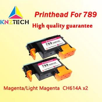

2x 789 print head CH614A Magenta Light Magenta printhead replacement for hp789 L25500 printer