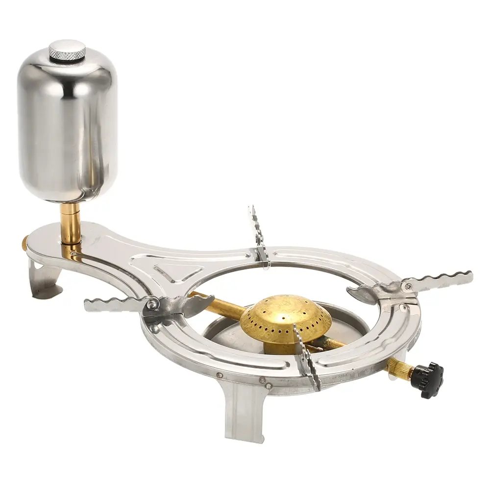 

Portable Outdoor Alcohol Stove Stainless Steel Camping Hiking Wood Stove Firewoods Furnace Mini Picnic Cooking Stove New