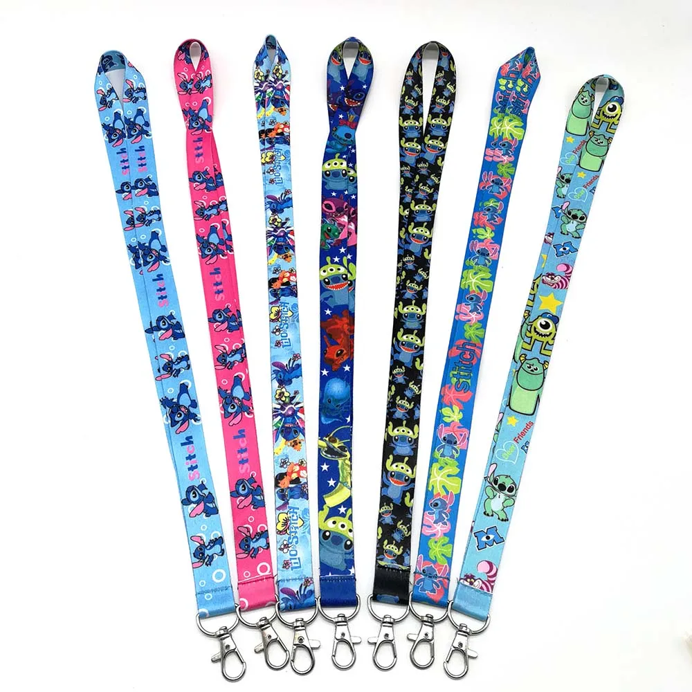 

7 Styles Stitch Cell Phone Charm Camera Keys ID Neck Lanyard Strap PCXB
