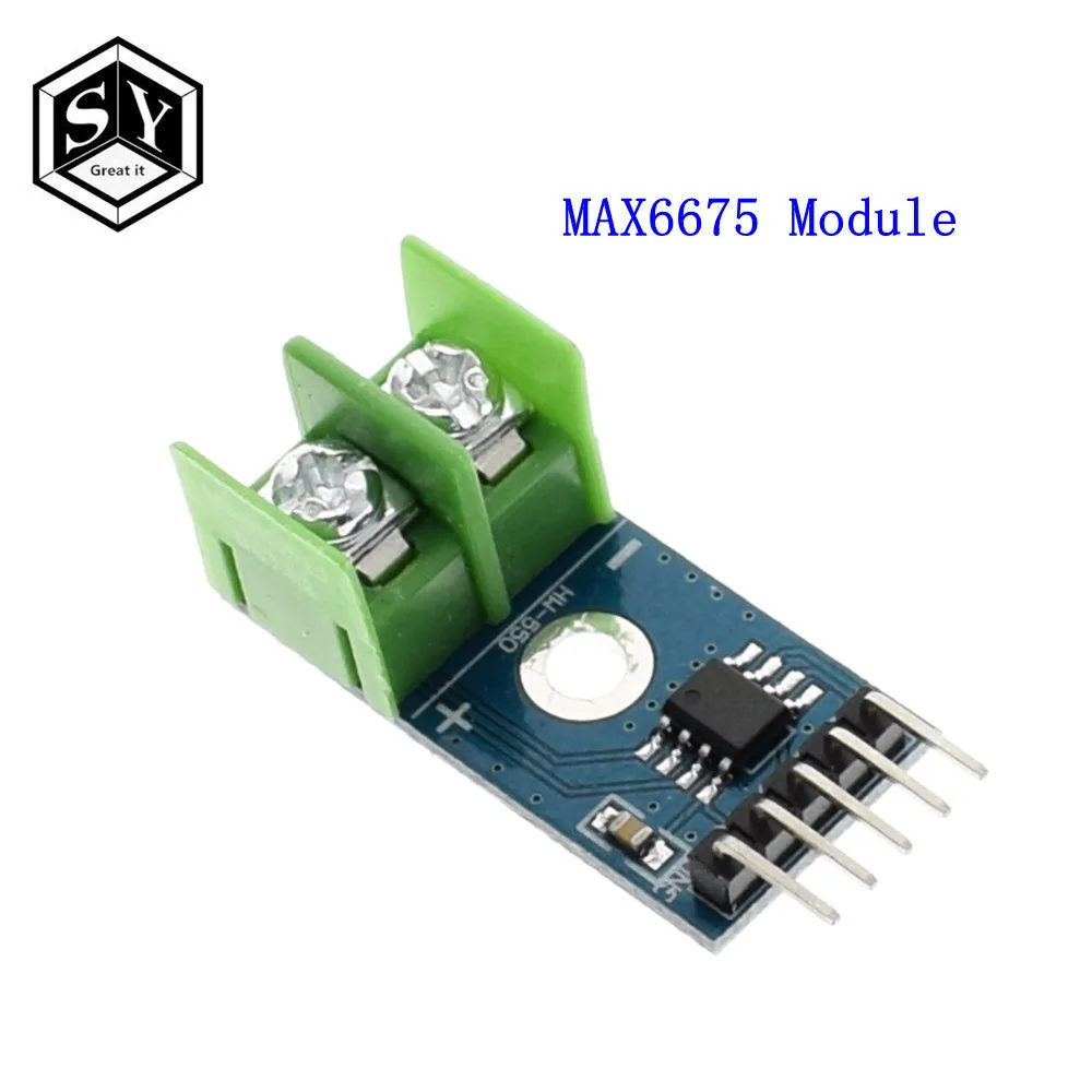 1 шт. Great IT MAX6675 модуль+ K Тип термопары Senso температура градусов модуль для arduino - Цвет: MAX6675