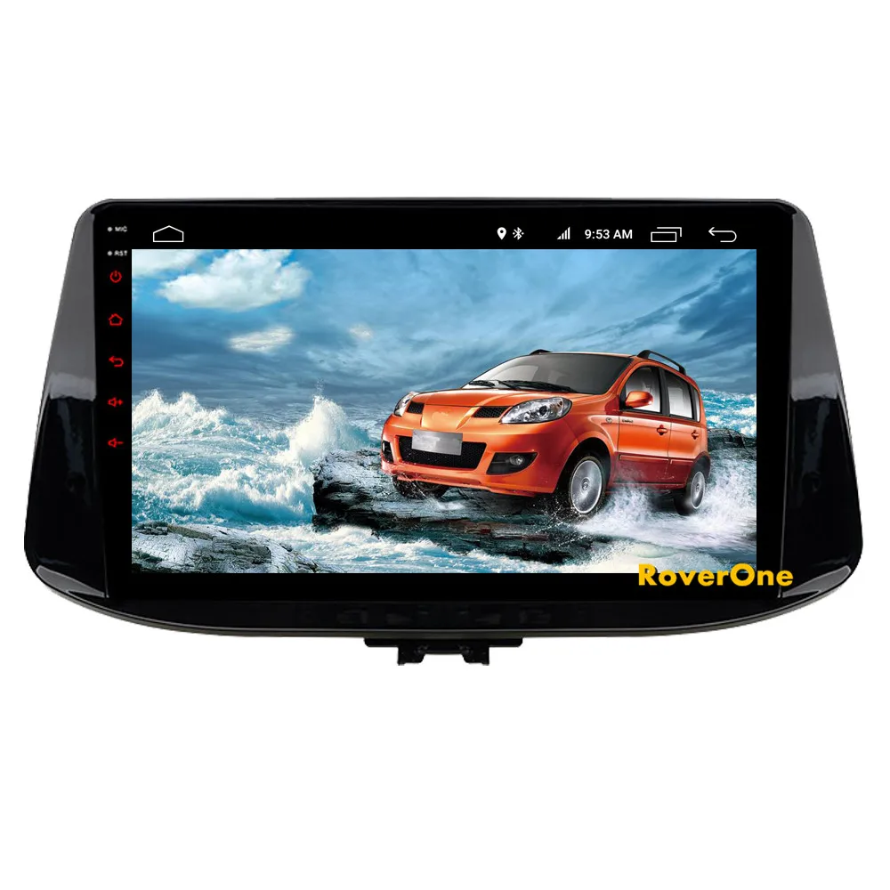 Best RoverOne Android 9.0 Car Multimedia System For Hyundai I30 2017 2018 Octa Core 4G+32G Radio GPS Navigation I30 DSP Player 10