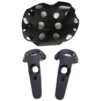 

For HTC VIVE PRO VR Silicone Case Virtual Reality Headset Helmet Controller Handle Case Cover Shell for htc Vive Pro VR Glasses