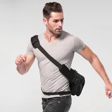1 PC NITECORE NEB10 NEB20 multifunctional daily bag 1050D NYLON fabric hiking outdoor travel packaging fashion bag gray and blac naturehike yb02 multifunctional outdoor nylon waist bag blue gray 3l