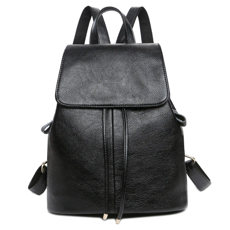 2017 New Fashion Women Backpacks Women Genuine Leather Backpacks Girl School Bag High Quality Ladies Bags