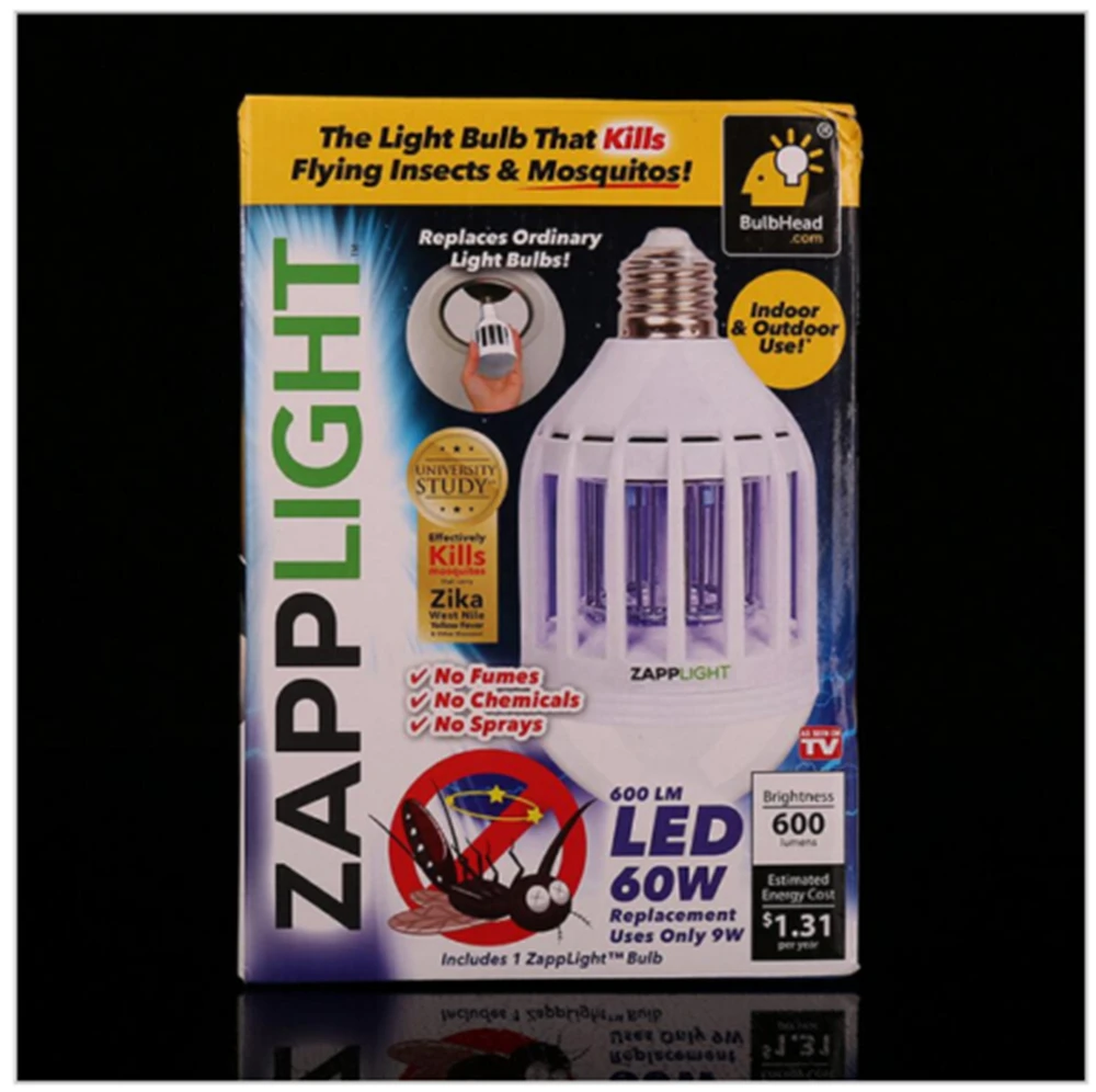 LED Bulbs Electronic Mosquito Moskito Repellent Night Lights Pest