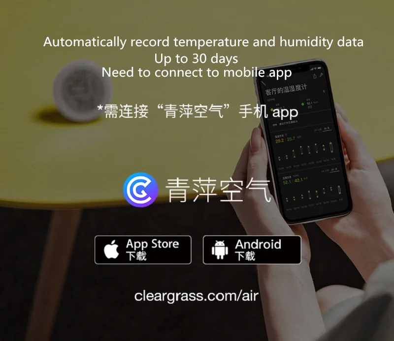 Xiaomi Mijia BT4.0 беспроводной умный электрический цифровой домашний и уличный гигрометр, часы, набор инструментов
