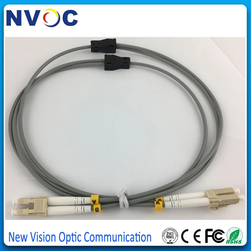 

12Pcs/lot,LC-SC 62.5/125 Duplex 3mm 2M Armoured Patch Cord+6pcs LC-LCUPC,MM(62.5/125),DX,3.0mm,2M,PVC,Armored Fiber Jumper Cable