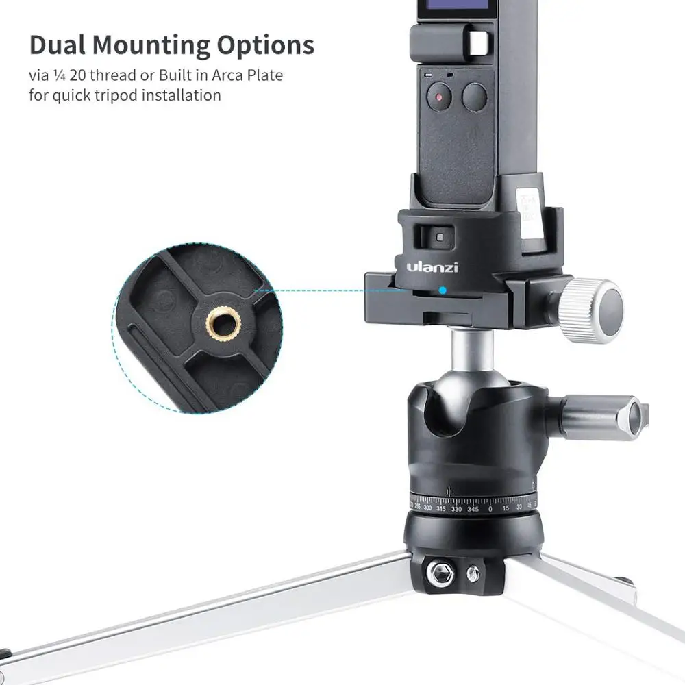 WiFi база Штатив Адаптер для DJI OSMO карманный беспроводной модуль база карданный стабилизатор удлинитель аксессуары