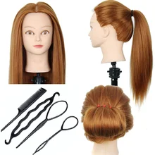 CAMMITEVER голова куклы для причёсок с тренировочными инструментами женский манекен для парикмахерской Стайлинг головы высокое качественный манекен головы