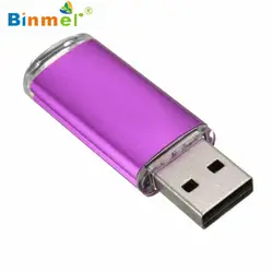 Binmer 2017 Бесплатная доставка 4 ГБ USB 2.0 металл флэш-памяти для хранения Thumb U диск в среднем 10-12 МБ/сек 21 сентября