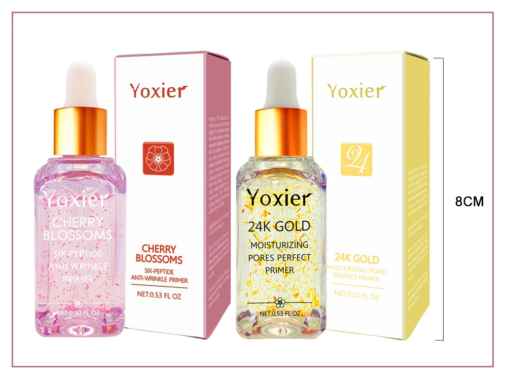 YOXIER 24 K золото + вишни ампула коллагена Сыворотка для ухода за кожей Anti-Aging осветления пятен увлажняющий отбеливания укрепляющий 1 шт