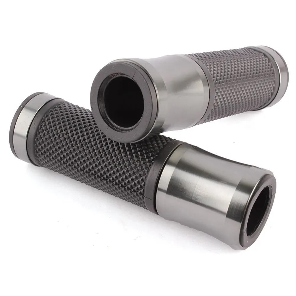 

1 Pair Universal 7/8" 22MM CNC Motorcycle Handlebar Grip Handle Bar Motorbike Handlebar Grips Street & Racing