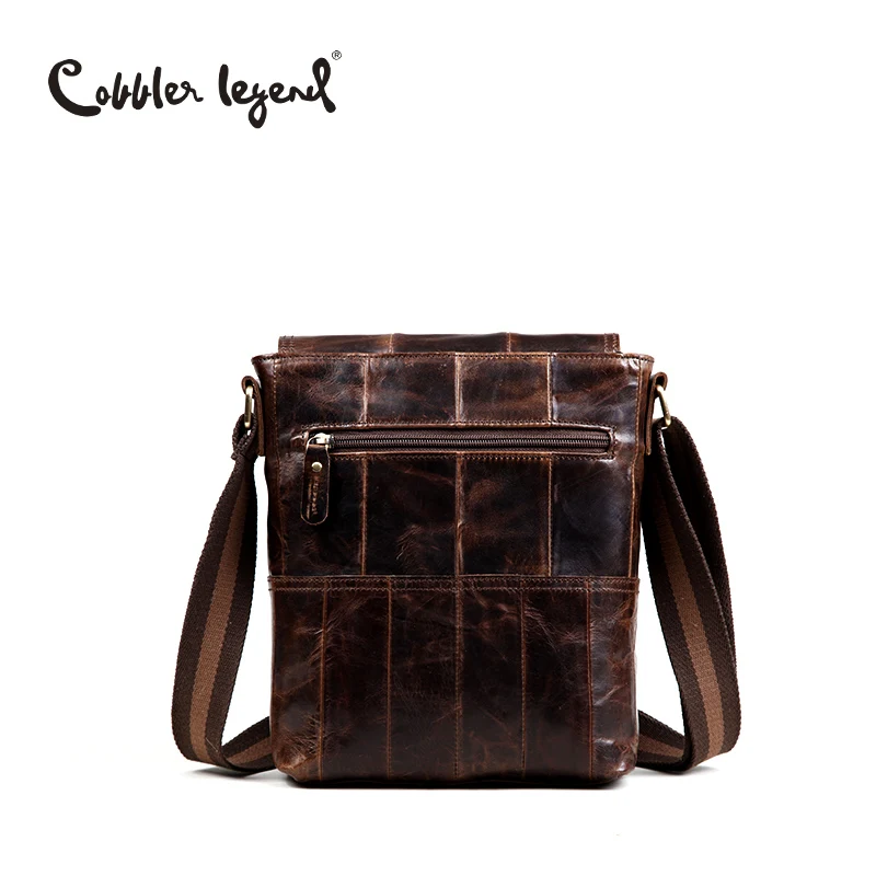 Cobbler Legend модная мужская деловая летняя сумка на плечо портфель из натуральной