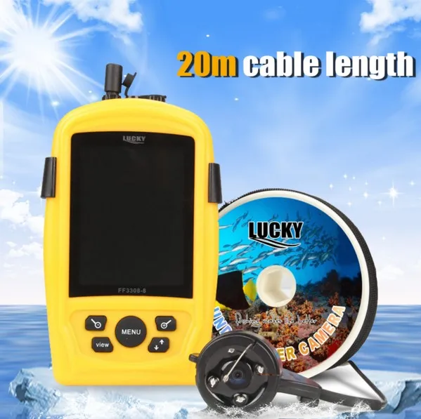 LUCKY портативная камера для подводной рыбалки и осмотра датчик CMD 3 5 дюймовый TFT RGB