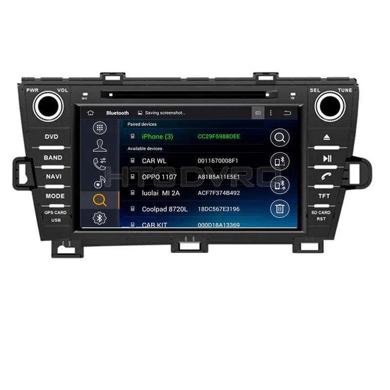 Clearance YMODVHT 8inch 4G Octa Core Android 9.0 7.1 Car DVD Player for Toyota Prius 2009- Right/Left driving Black RDS Radio Audio Stereo 26