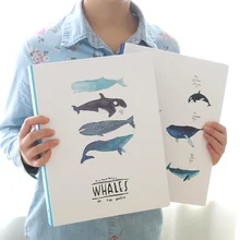 A4 крафт-бумага связующего большой листов отрывного блокнота четыре отверстия записная книжка журнал распорядок дня Планировщик 80 листов 100 gsm плотной бумаги