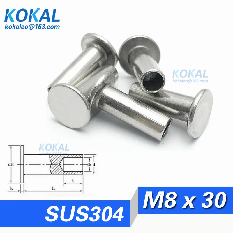 [P304 M8*30]20PCS Free Shipping SUS304 stainless steel Screw Series
