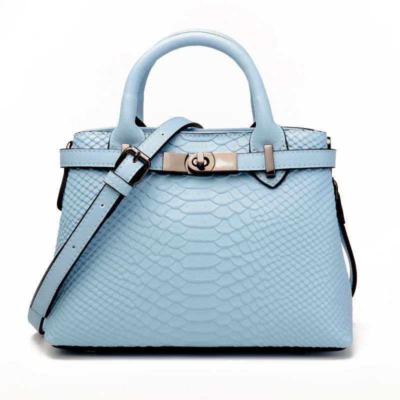 Ladies new fashion leather crocodile pattern laptop shoulder bag Ladies new fashion leather crocodile pattern laptop shoulder ba