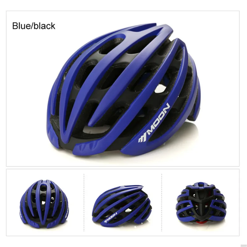 MOON велосипедные очки и набор шлемов, оборудование для спорта на открытом воздухе, ультралегкий велосипедный шлем и очки для верховой езды+ 5 линз, gafas ciclismo