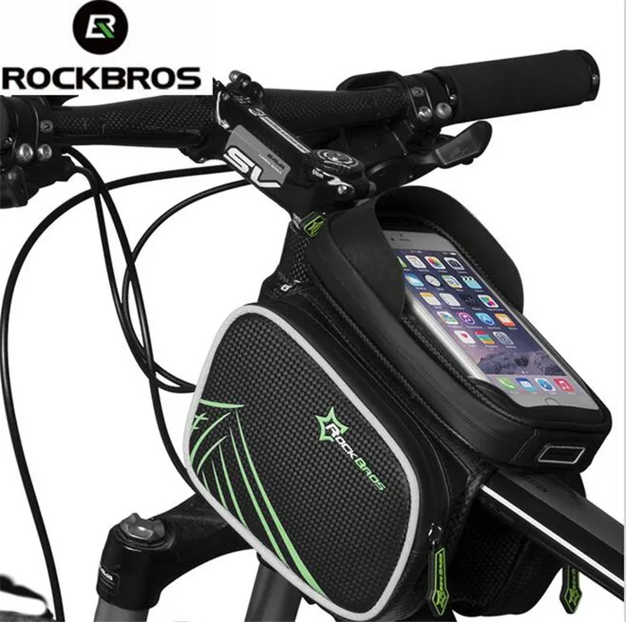 Велосипедная сумка для телефона на руль, непромокаемая сумка для сенсорного экрана, держатель для мобильного телефона, сумка для MTB, велосипедная сумка, аксессуары для велоспорта