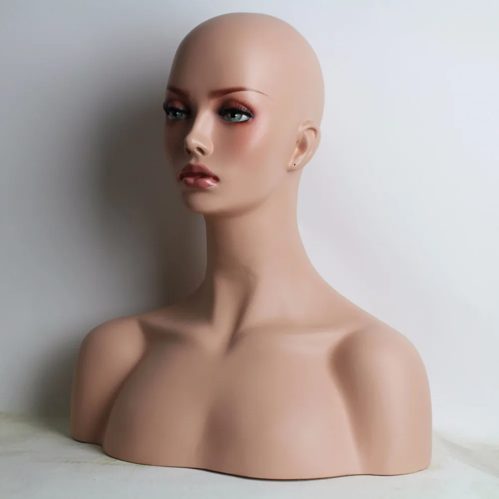 Женский манекен из стеклопластика пустышка обхват груди продажа париков