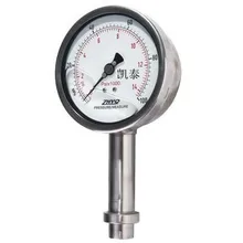 Стандартный мембранный манометр PT124Y-622-0-100MPA давление пластина Тип ударопрочный манометр