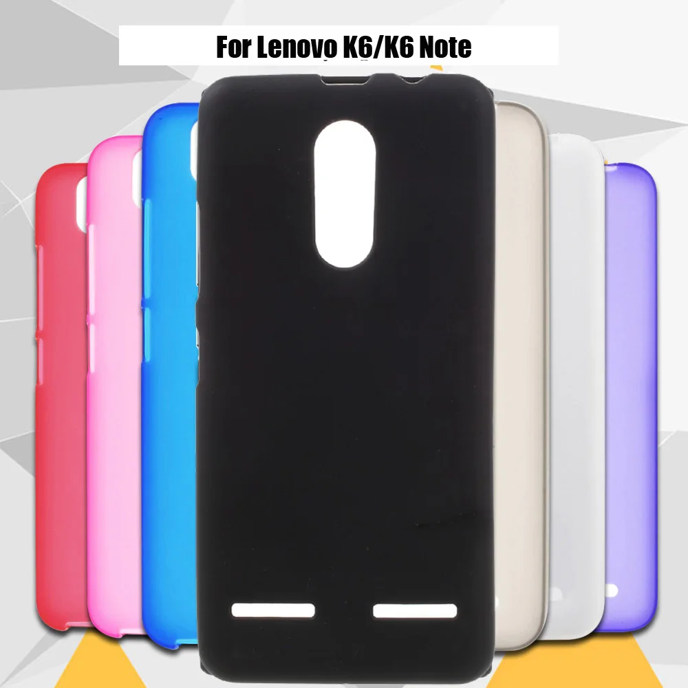 

Limelan New For Lenovo K6 Note High Quality Flexible Black TPU Matte Silicon Gel Skin Phone Back Case Cover for Lenovo K6 K6Note