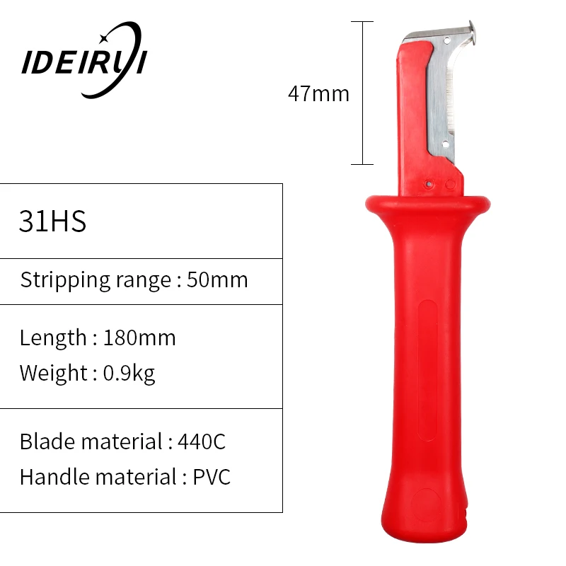 

31HS German Type Cable Knife Wire Stripping Blade Electrical Insulation Cable Stripping Tools
