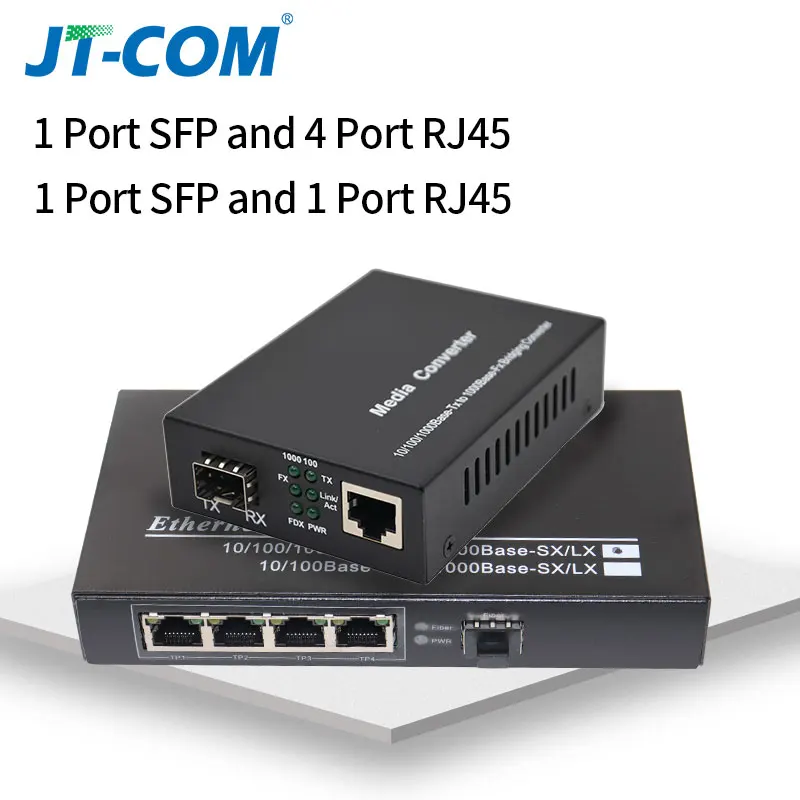 1000 м 1G4E 1 sfp слот волокно 4 8 RJ45 1G4E Гигабитный оптический медиаконвертер Ethernet сетевой коммутатор fibra оптика трансивер - Цвет: 1G4FE-1G1E